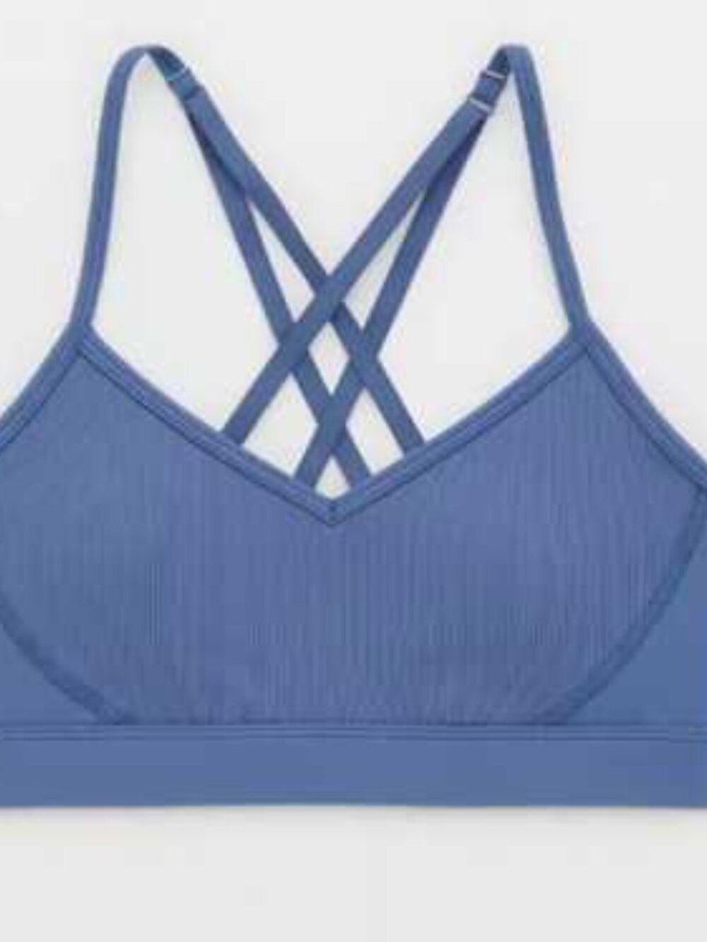 Aerie Offline Blue Sports Bra